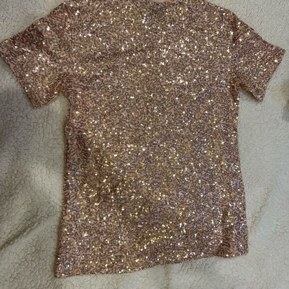 DKNY Foundation Short sleeve crewneck top in blush - Picture 8 of 10